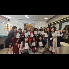 Certification day! This is the moment all the hard work pays off. My students leave with a professional certificate and a portfolio to kickstart their careers.