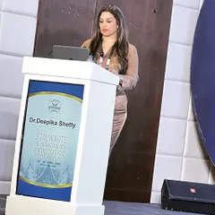 Presenting my findings and techniques at the podium. These forums are essential for collaborative learning and pushing the boundaries of what is possible in cosmetic dermatology.