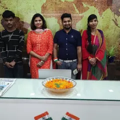 The Apolo Hair Studio team celebrating Independence Day at our clinic. We are proud to serve our community with dedication and expertise.