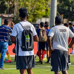 Our coaches observing the talent on display during our team trials. We are always looking for the next generation of Knights.