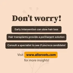 If you are noticing hair loss, do not worry. Early intervention with the right medical treatments can significantly slow down the process and even promote regrowth. Consulting a specialist is the first step to determine the best solution for you.