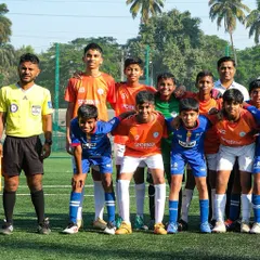 WIFA (Western India Football Association) organised a match today between CFCI vs SSE BFC under 13 on the special occasion of Ch. Shivaji Maharaj Jayanti, huge thank you to WIFA for organising this, our kids definitely gained valuable experience from this game, in the end football was the winner, the boys showed absolute determination and spirit throughout the game, it was a good experience for our players to play against such a competitive team.