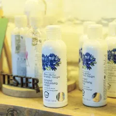 My Almond Moisturising Lotion is a customer favorite. It's formulated to lock in moisture and keep your skin soft and radiant all day, every day.