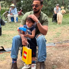 A quiet moment with my son during our time in Australia. These personal experiences are invaluable in my role as a migration consultant, as they allow me to offer practical, real-world advice beyond just the paperwork.