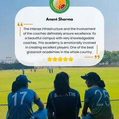We are humbled by reviews like this one from Anant Sharma, who notes our intense infrastructure and the emotional involvement of our coaches.