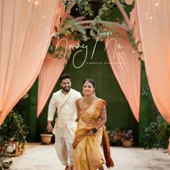 The joy in this couple's entrance is palpable. I love capturing these dynamic, action-filled shots that convey the excitement and happiness of the wedding day, creating a memory that feels alive.