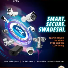 We offer the widest range of STQC-certified CCTV cameras, making our systems smart, secure, and truly Swadeshi. Our products are designed for high-security sectors and are ready to protect your home or business with government-approved technology.