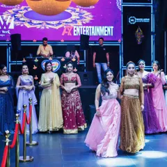 A shot from a unique Diwali event that combined a fashion show with a club night. I curated the music to match the festive and glamorous atmosphere.