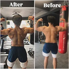 Results are what matter. This is a 60-day back transformation of my dedicated student. With the right guidance and hard work, we can completely reshape your physique.