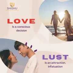 Understanding the difference between love and lust is crucial for a healthy relationship. This graphic explains that love is a conscious decision, while lust is a fleeting attraction. In couples counseling, we explore these concepts to build a foundation of lasting commitment.