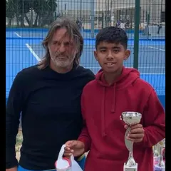 Taking our talent to Europe. Here is our player Aarav Dhekial after reaching the finals of the Under-14 National tournament held in Sa Pobla, Spain. We support our players with training and competitive exposure abroad.