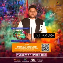My individual artist poster for the 'Holi Invasion' festival. Performing at these large scale events is a highlight of my year.