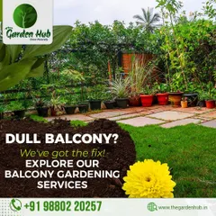 Have a dull balcony? We've got the fix. Our balcony gardening services are designed to turn any small outdoor space into a vibrant, green oasis.