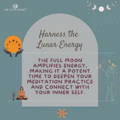 The full moon amplifies energy, making it a potent time for meditation. We invite you to join us to harness this lunar energy and deepen your connection with your inner self.