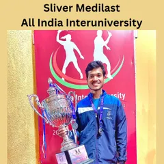 Celebrating big wins! We congratulate our student Abhiraj Singh on winning both the U-19 and Men's titles at the Bihar State Championship, and Raj Yadav for his silver medal at the All India Interuniversity tournament.