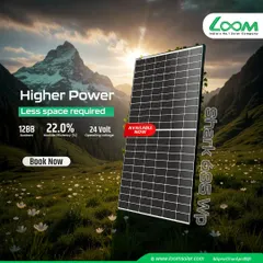 Our SHARK 685 Wp panel delivers higher power in less space, making it a perfect solution for installations where space is a constraint. With 22.0% module efficiency, it turns any rooftop or open area into a powerful energy source.