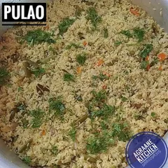 A large batch of my mixed vegetable pulao, prepared for an order of 50 people. It's a fragrant and flavorful one-pot rice dish, perfect for parties and large gatherings.
