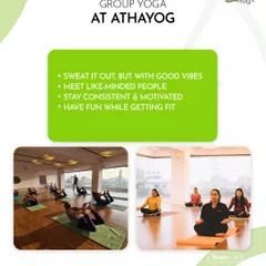 The energy of a group class is unique. Here, you can sweat it out with good vibes, meet like-minded people, and stay motivated on your fitness journey.