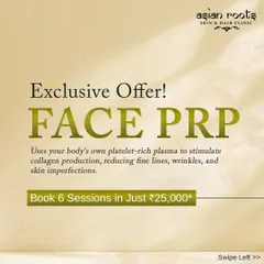 This graphic details my exclusive offer for Face PRP. This treatment uses your body's own platelet-rich plasma to stimulate collagen, reducing fine lines, wrinkles, and other skin imperfections for a natural, rejuvenated look.
