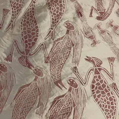 A look into our cherished collaboration with Bábbarra Women's Centre from Australia. This project involves translating their sacred lino-print stories, like the Yawkyawk mermaid design, into meticulously carved teak woodblocks, weaving a narrative of cultural harmony.