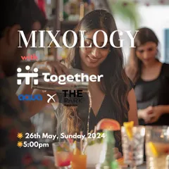 We partner with platforms like 'Together' to host engaging mixology workshops. This event at Aqua offers a chance to learn cocktail-making skills in a fun, social setting.