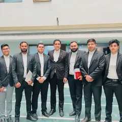 My team and I are a regular presence in Delhi's courts. This photo captures us ready for a day of hearings, representing clients in various criminal law matters.