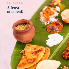 A feast on a leaf. The Yele Oota is an experience rooted in South Indian tradition, and we take pride in preserving its authenticity, from the placement of each dish to the way it's served with care.