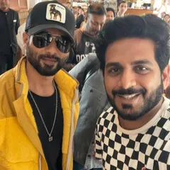 Sharing a frame with the man with zero haters, Shahid Kapoor. It's always a pleasure to be part of big fat Indian weddings that bring together the best of Bollywood.