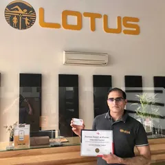 We train everyone from beginners to industry leaders. We are extremely proud to have helped Mr. Venkatesh, owner of the world-class Lotus Sports and Fitness center, become an ACE certified professional.