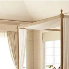 A throwback to our incredible collaboration with renowned designer Tarun Tahiliani on a stunning villa in Goa. This project was a beautiful blend of elegance and timeless design, featuring pieces like this classic four-poster bed.