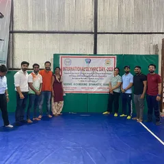 Our coaches and staff at the District Level competition on World Olympic Day.