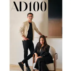 A portrait of us, featured as part of the AD100 list of top designers.