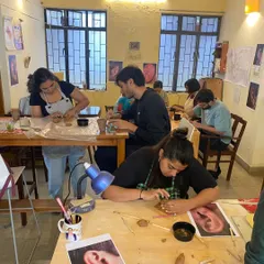 Our sculpting workshops provide a welcoming space for everyone to get their hands dirty and explore their creativity with clay. We provide all the tools and materials needed to bring your ideas to life.