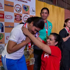 A candid moment from the competition. Sometimes things don't go as planned, but whatever happens, happens for the best. Embracing the journey, wins and all.