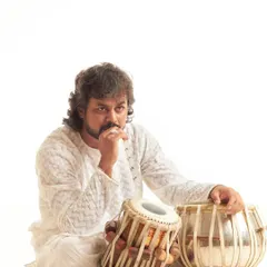 A thoughtful portrait from a studio session with my tabla.