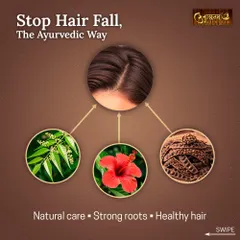 Are you struggling with hair fall? Ayurveda teaches us that the root cause often lies in an imbalance within. I use natural care with herbs like Neem and Hibiscus, combined with lifestyle adjustments, to strengthen your roots and restore your hair's health from the inside out.