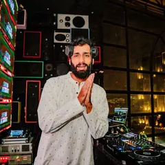 Dressed in traditional wear for a Diwali gig. It's about respecting the occasion while still bringing the party.