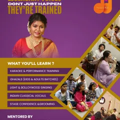 Whether you want to master Hindustani classical vocals, sing your favorite Bollywood songs, perform ghazals with emotion, or just have fun with karaoke, I have a course for you. My training is designed to build a strong foundation that applies to any style you choose.