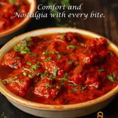 We serve comfort and nostalgia with every bite. This rich, red curry is a testament to our traditional recipes that feel like home.