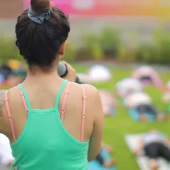 Looking back at 10 years of celebrating yoga, from my first sessions to teaching at large festivals. It's been one helluva journey from the world of media to the path of yoga.