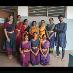 My dear students after their Pre-Vidwath exams. Their excellent marks, including distinctions, make me a very proud teacher.