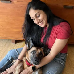 After 12 years, my students start to get older. This is me with Jedi, a gorgeous German Shepherd I trained as a puppy. His family asked me to visit him a few days before he passed, and I'm so grateful for these lifelong bonds.
