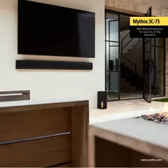 We extend the home cinema experience to your covered outdoor areas. This Definitive Technology Mythos soundbar, with its IP66-rated protection, delivers immersive, high-fidelity audio for movies and music, ensuring performance and security against the elements.