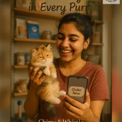A happy customer holding one of our ginger Persian kittens. We make it easy to find and book your new pet online, with all the information you need right at your fingertips.