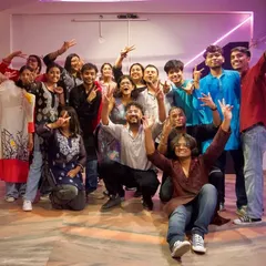 The energy after a great workshop is unbeatable. This is our group after an amazing session with Lokesh Sharma, where we all learned, grew, and shared our passion for dance.