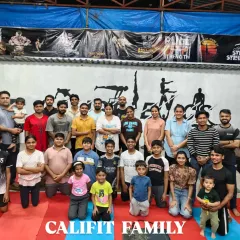 Welcome to the CALIFIT FAMILY. We are a community of all ages, from kids to adults, who train together, support each other, and grow stronger every day. There are no egos here, just pure passion and hard work.
