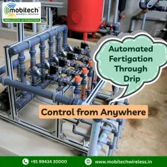 Our automated fertigation system allows you to feed fertilizer through drip lines on a timer-based schedule, all controlled from your phone.