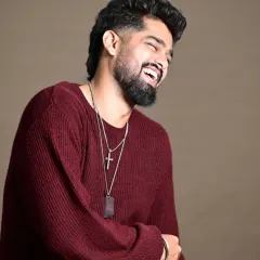 Capturing a moment of pure, uninhibited laughter. I love these candid shots that show off someone's true personality. Perfect for a relaxed portrait session.