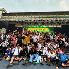 The grand finale of the 'SuperStan Musical' celebrating 160 years of my alma mater, St. Stanislaus High School. It was an honor to choreograph this massive event and see the pure joy on the faces of all the students.