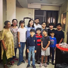 A final group photo with our beloved students at the Delhi studio. We miss this chaos, but we're so grateful for the memories and the new online chapter.